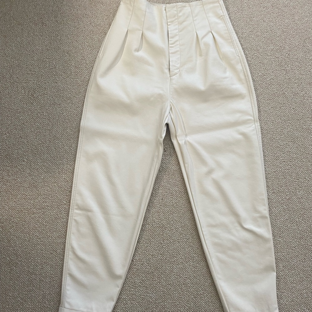 Free People Leather Pants